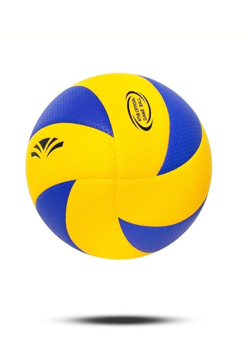 كرة طائرة، مقاس رسمي 5، كرة طائرة مقاومة للماء بجودة احترافية للاستخدام الداخلي والخارجي، للمسابقات والألعاب واللعب الترفيهي والتدريب وكرة الطائرة الشاطئية، لعشاق كرة الطائرة - Image 1