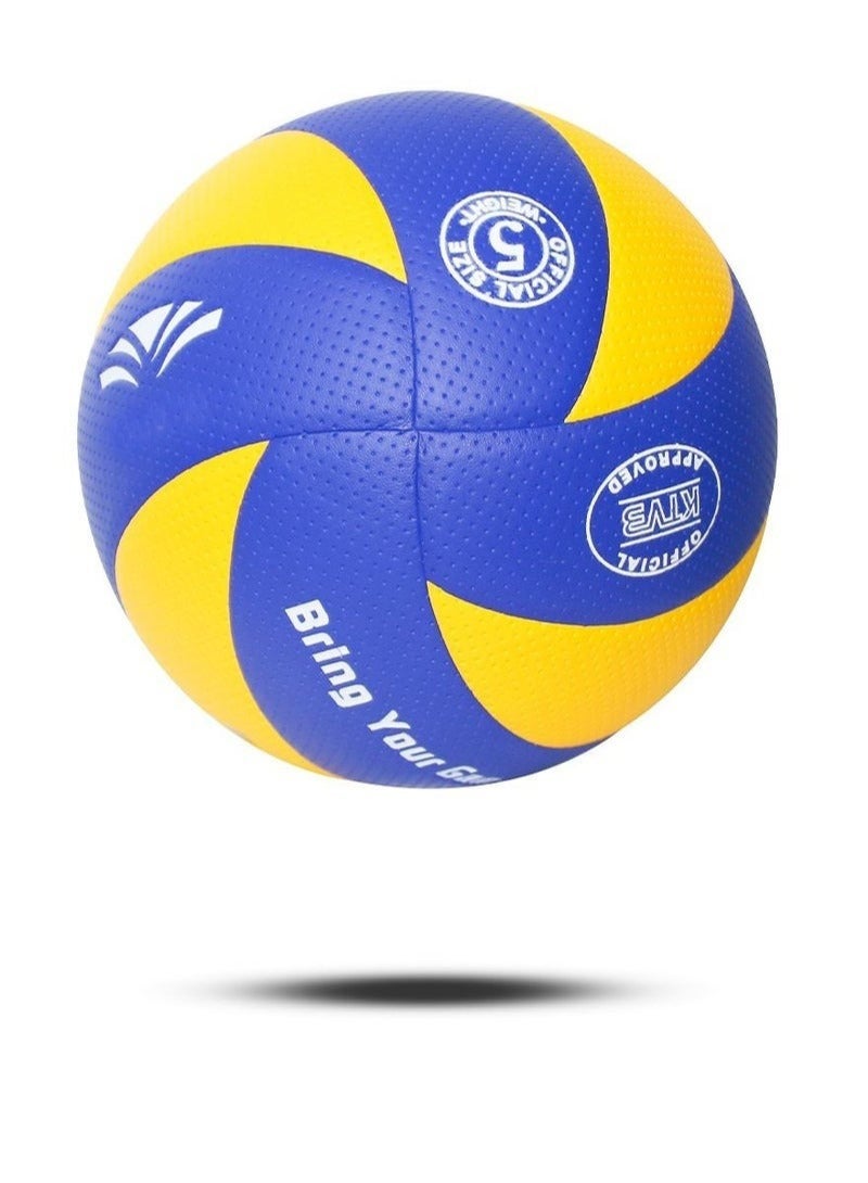 كرة طائرة، مقاس رسمي 5، كرة طائرة مقاومة للماء بجودة احترافية للاستخدام الداخلي والخارجي، للمسابقات والألعاب واللعب الترفيهي والتدريب وكرة الطائرة الشاطئية، لعشاق كرة الطائرة - Image 4