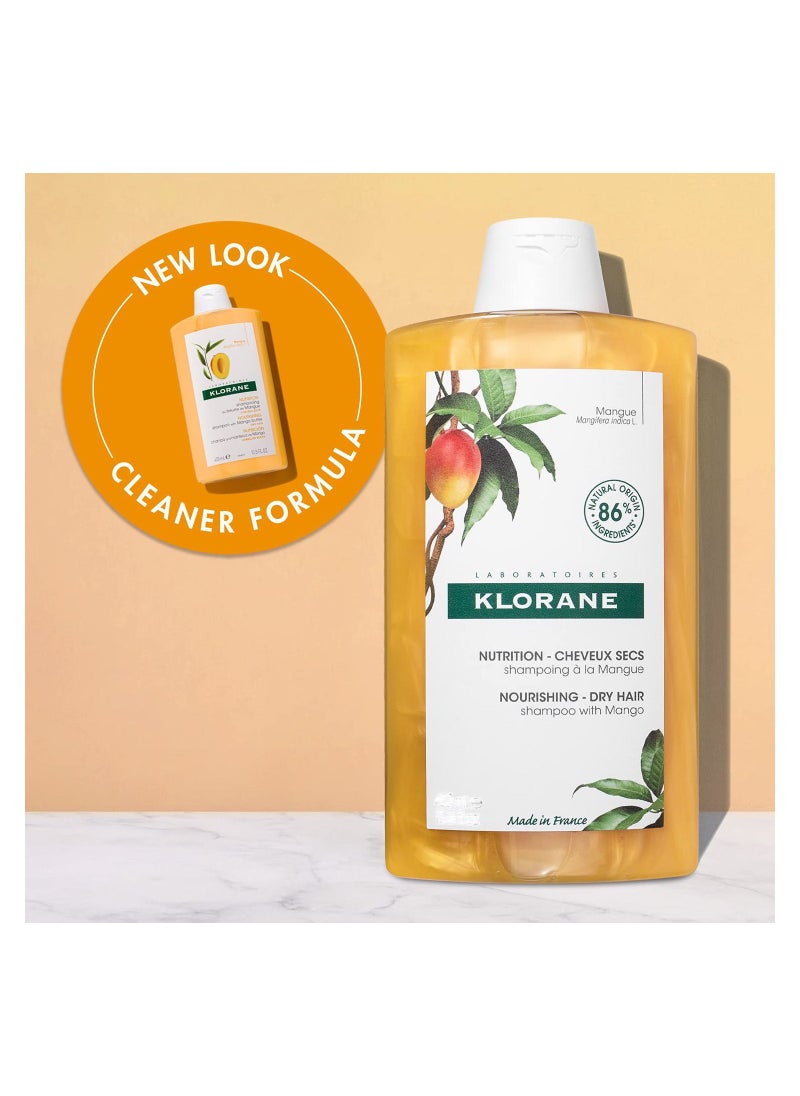 Klorane - Nourishing Shampoo with Mango Butter 200ml - Image 1