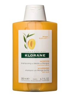 Klorane Nourishing Shampoo with Mango Butter 200ml  - Image 2