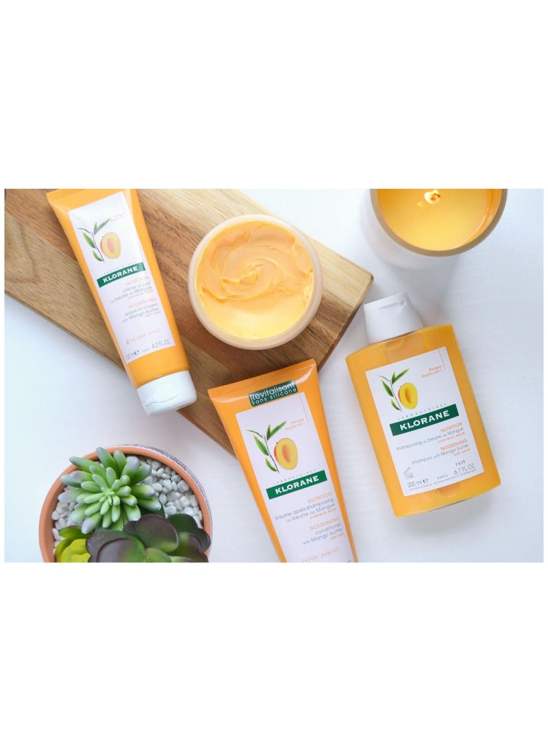 Klorane - Nourishing Shampoo with Mango Butter 200ml - Image 1