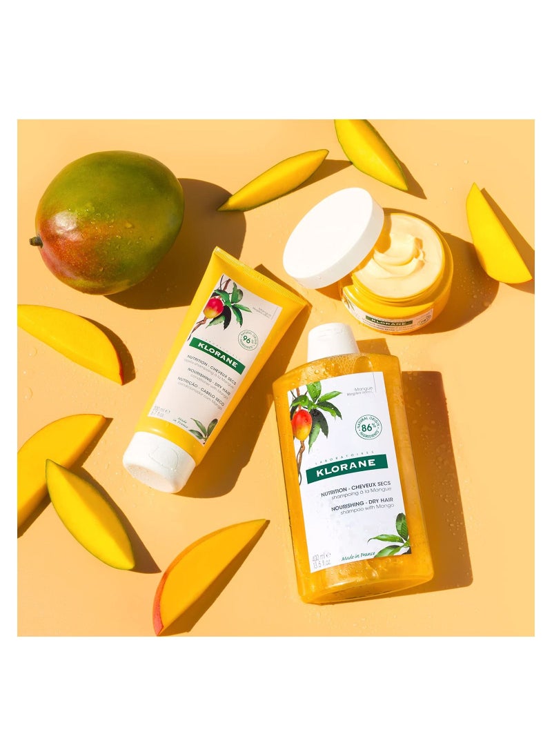 Klorane - Nourishing Shampoo with Mango Butter 200ml - Image 1