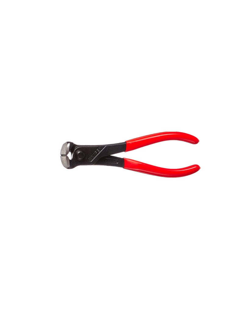 KNIPEX KNIPEX 68 01 160 SB End Cutting Nipper black atramentized plastic coated 160 mm Blister Packed  - Image 1