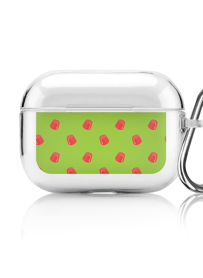 Stylizedd - Classic Clear printed Case for Apple AirPods Pro 2nd Generation Thin Transparent Cover [Designed for Apple AirPods Pro 2nd Generation] - Dancing Tarbouche - Image 1
