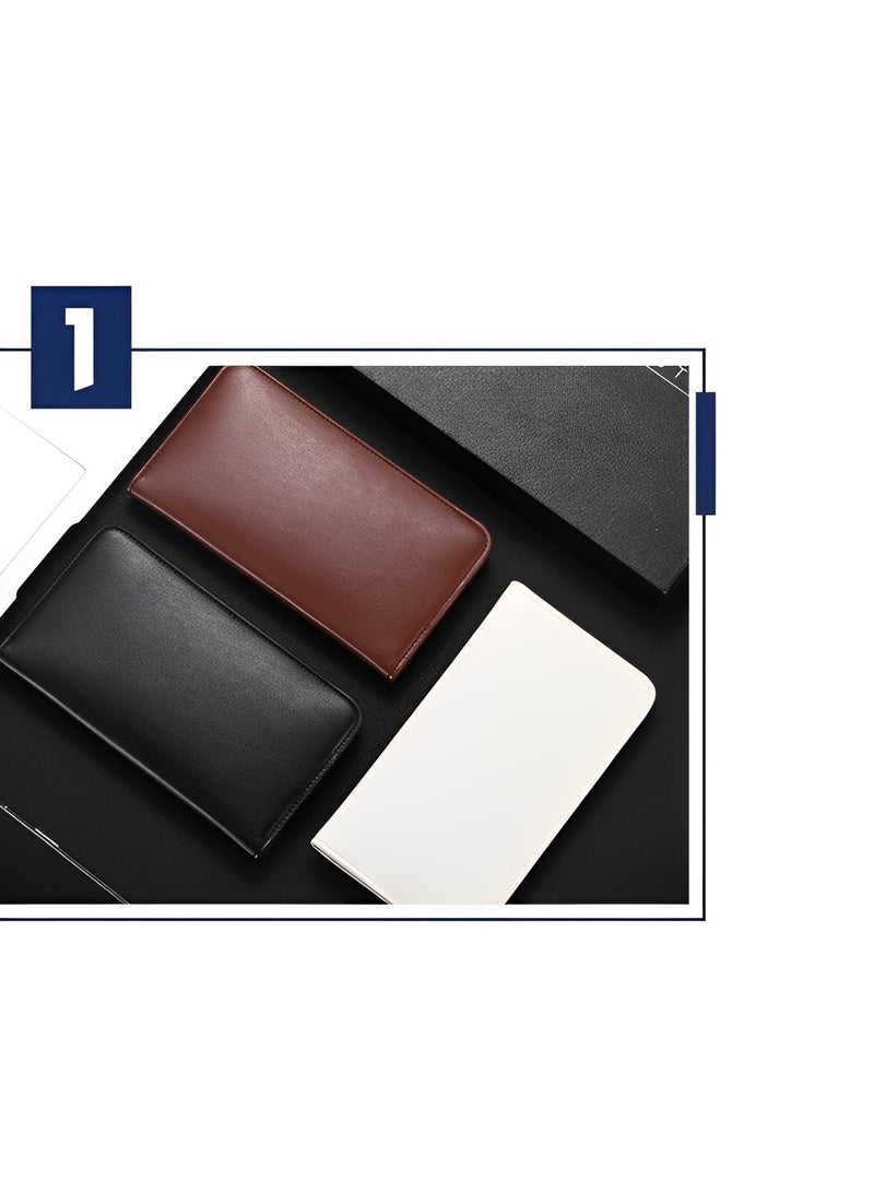 Wireless Charging Phone Case Phone Wallet Case Compatible with MagSafe Wireless Charging RFID Blocking Magnetic Leather Case 6 Card Slot Wireless Charging Protective Case