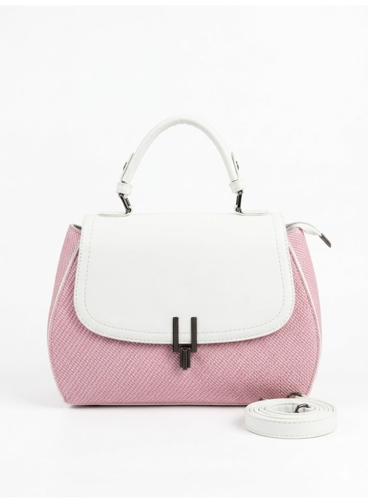 لايف ستيلاش  حقيبة يد انيقة - بينك ZH-11 - Image 1