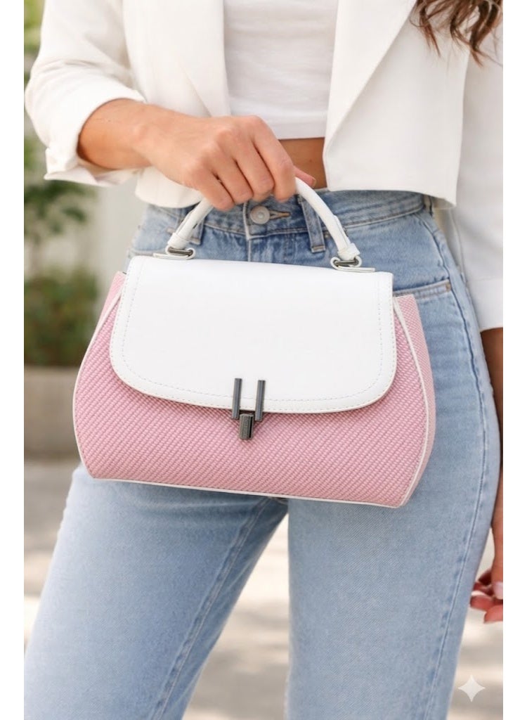 لايف ستيلاش  حقيبة يد انيقة - بينك ZH-11 - Image 3