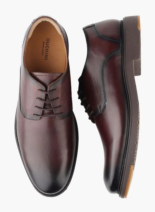 دوتشيني Men Lace-Up Derby Shoes