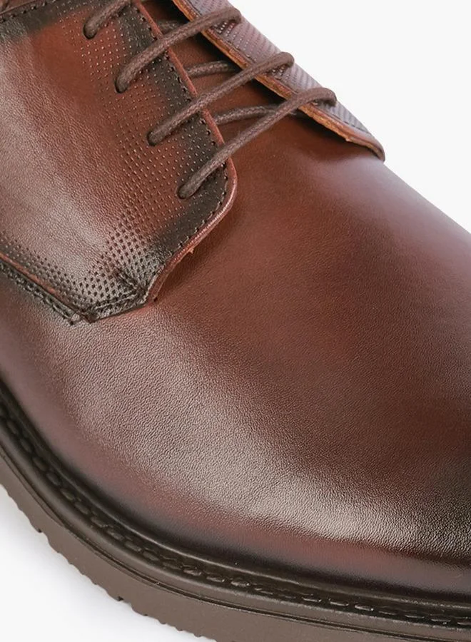 Duchini BROWN Men Lace-Up Derby Shoes for Men | Best Price UAE