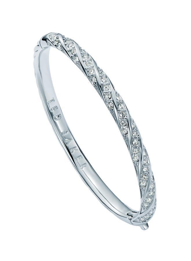 Ted Baker Torvi Crystal Twist Hinged Bangle Bracelet - Image 3