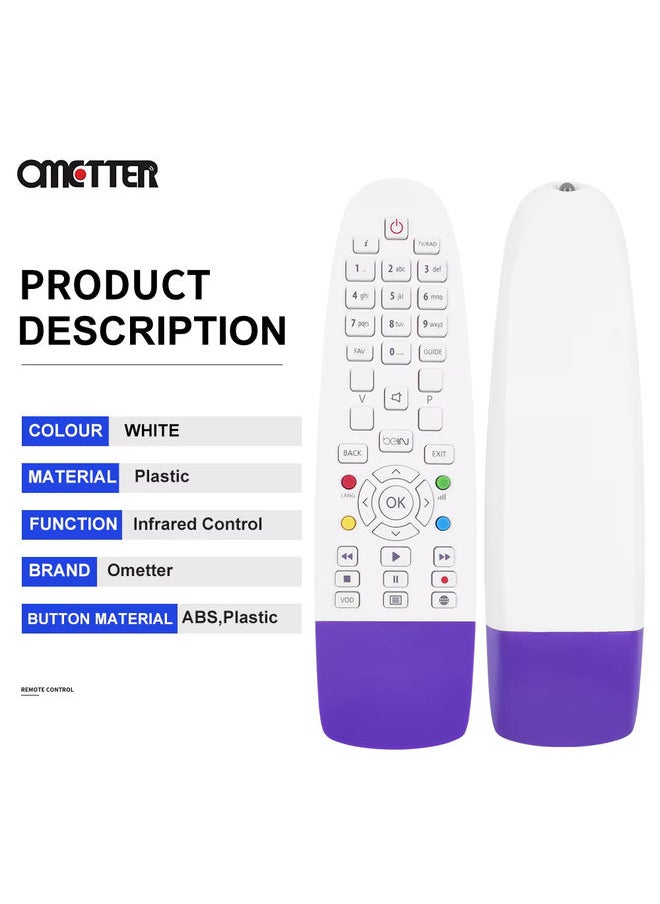 OMETTER - Suitable for Bein Smart tv96 Boxer Remote Control 4MOD3015CBT - Image 1
