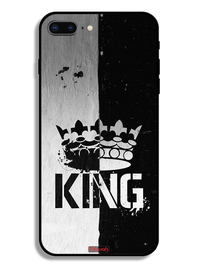 Tolwak Apple iPhone 8 Plus Protective Case King Vintage - Image 2
