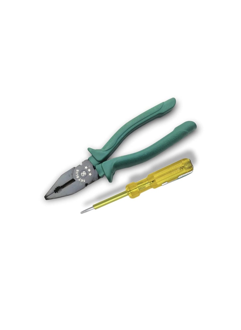 Sky Blue Sky Blue CRV Dubel Color Combineaion Plier  - Image 1