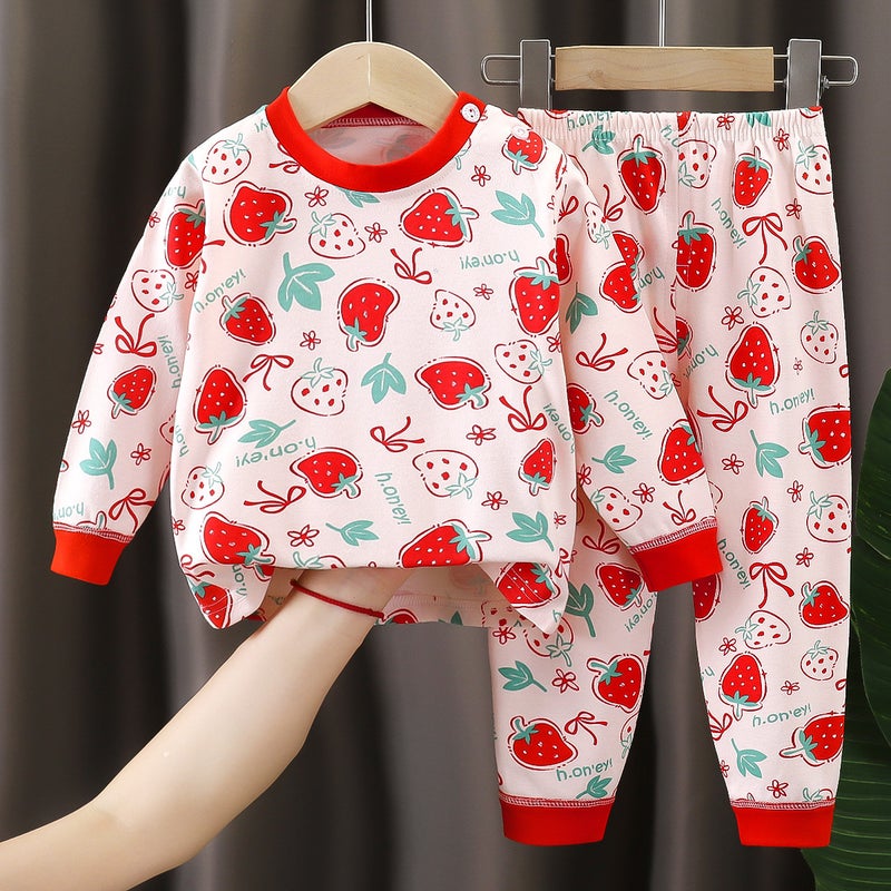 Kids Cotton Thermal Underwear Set