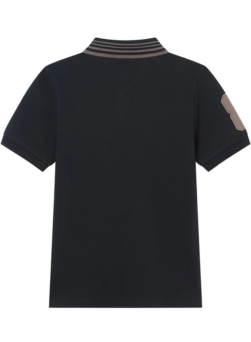 GIORDANO  Kid's Slim Fit Napoleon Signature Polo  | Best Price UAE