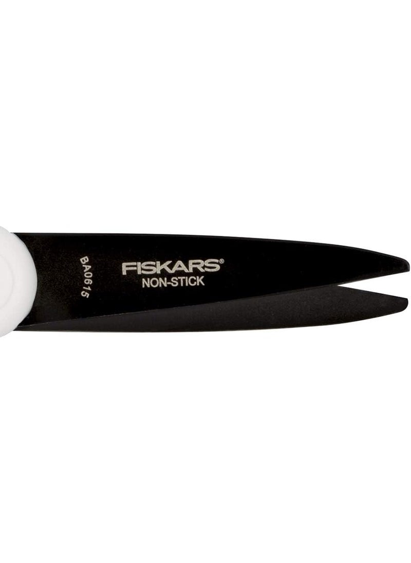 Fiskars Fiskars Kids 3Piece School Set with NonStick Scissors Ruler and Pencil Sharpener Fun Ice Cream Pattern School Supplies for Ages 4  - Image 2