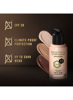 Max Factor Facefinity All Day Flawless Foundation - C10 Fair Porcelain  - Image 4