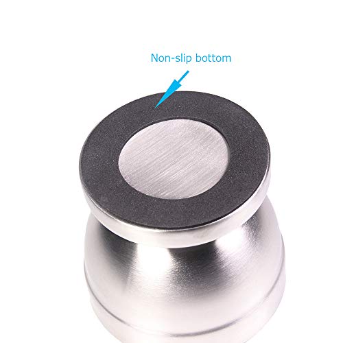 EMNDR Kitchen Food Tools Stainless Steel Manual Garlic Spice Tamping Rammer Mortar Pestle Mill Grinder Crushing Bowl with Cover Garlic Spice Bean fine Grinder Kitchen Tool Accessories - Image 4
