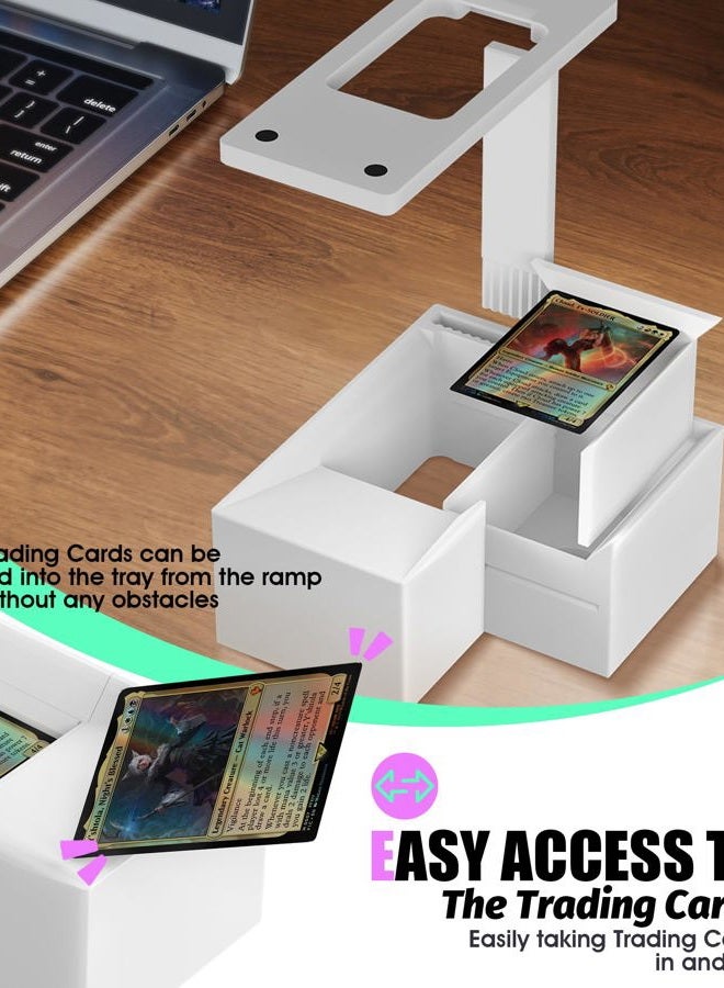 GIBOPOB 2025 Enhanced Trading Card Scanner, MTG Card Scanner Stand, Phone Stand MTG Accessories, Fit for un-Sleeved and Sleeved Cards, Only Available for ManaBox - Image 4