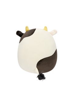 Squishmallows 7.5 inch Little Plush Connor Black & White Cow Officially Licensed Kellytoy Plush Toy Colorful Soft Gift for Kids Girls & Boys Washable Squishy Stuff Toy Multicolor All Age  - Image 4