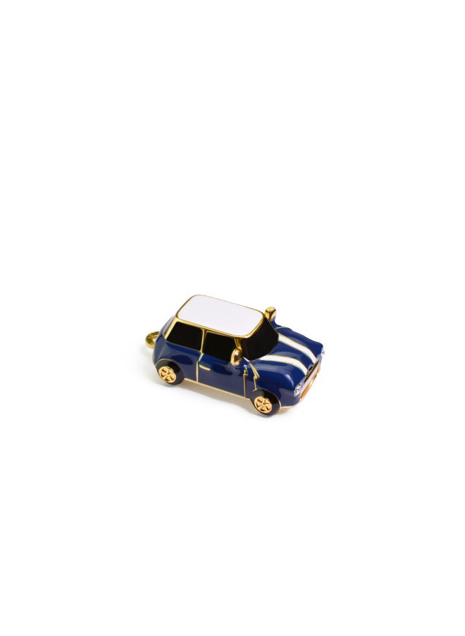 Direct Retro Birthday Gift Metal Creative USB Flash Drive Creative Personality Mobile Storage Disk Classic Car USB Flash Drive-Color:Blue-Capacity:256MB  - Image 1