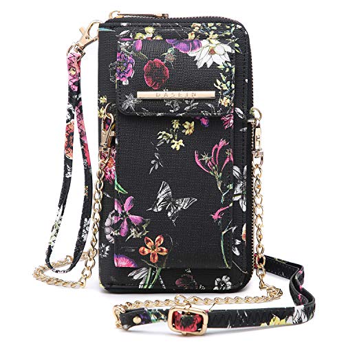Dasein Crossbody Bag Phone Purse Handbag for Women Shoulder Bag Credit Card Wristlet Wallet with Multi Pockets - Image 1