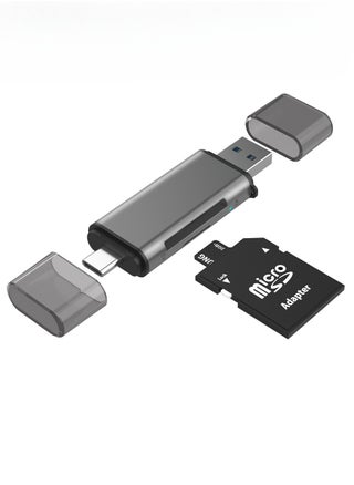 SD Card Reader USB 3.0/USB C OTG Dual Slot Memory Card Adapter for iPhone 16/15 Series, 2022-2016 MacBook Pro 15/16, M1 M2 Mac Air, iPad, Surface, Dell XPS, Samsung, Huawei - pzsku/Z6CAA951A74CEC1E6AA4DZ/45/1748002766/37c8d51a-699d-4321-8d08-6d0d31d17f95