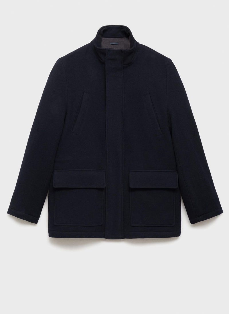 Mango Man - Quilted Wool Inner Coat - Image 1