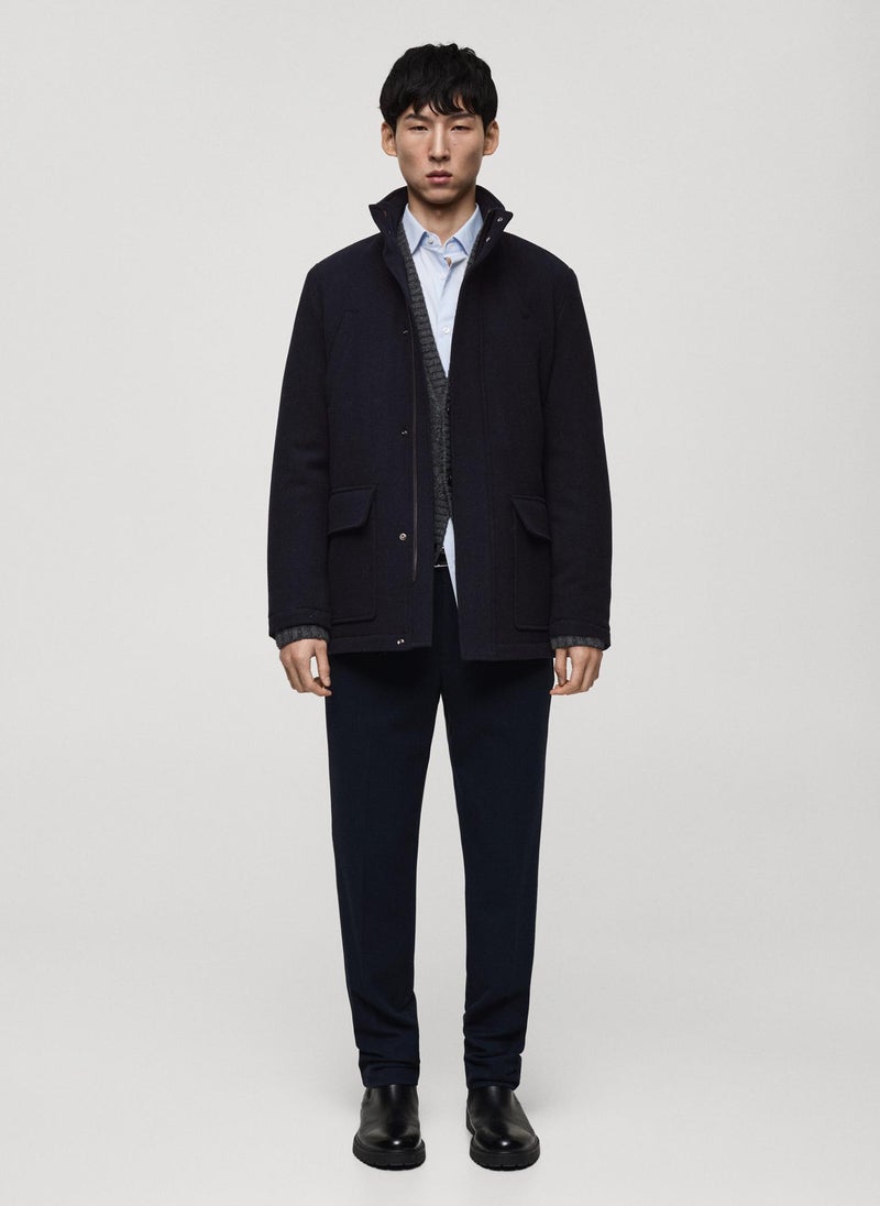 Mango Man - Quilted Wool Inner Coat - Image 1