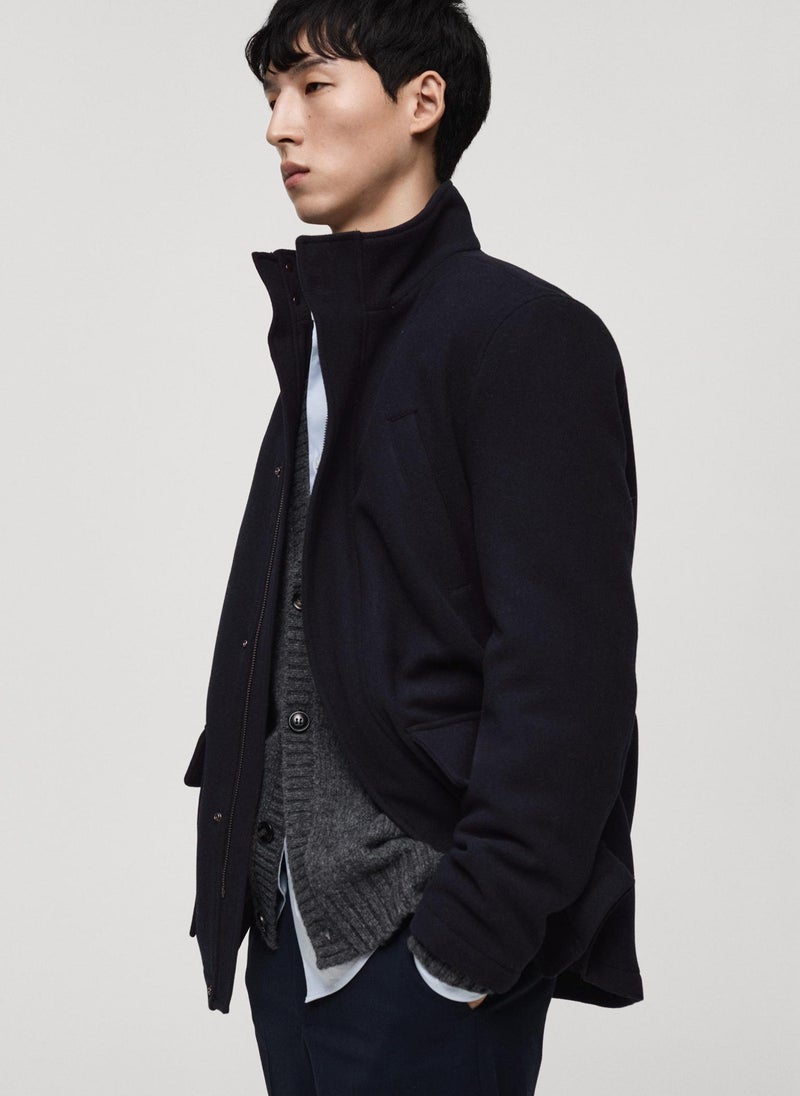 Mango Man - Quilted Wool Inner Coat - Image 1