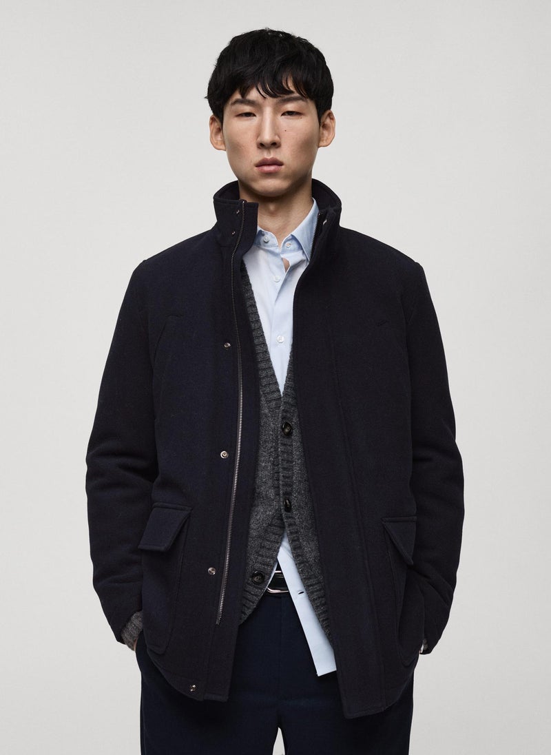 Mango Man - Quilted Wool Inner Coat - Image 1