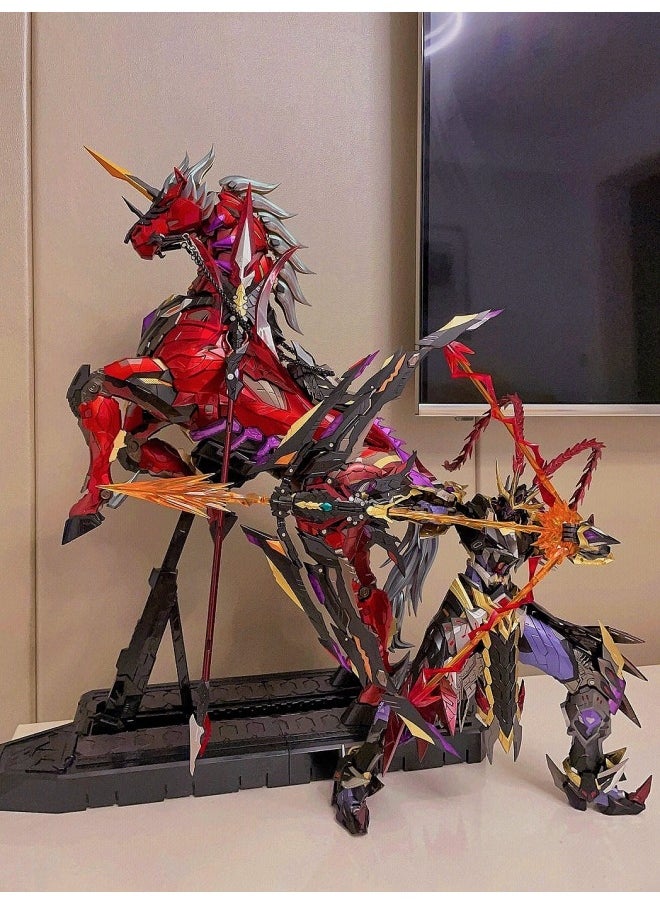Generic - Gundam Model Assembled Model Motor Core Cao Renqing Long Ao C Zhao Yun Nezha Gan Mecha Toy Blind Box-Color:Make A Wish-Lu Bu [must Make A Model] Years Later High Probability-Specifications:Guaranteed Model 13-18cm - Image 1