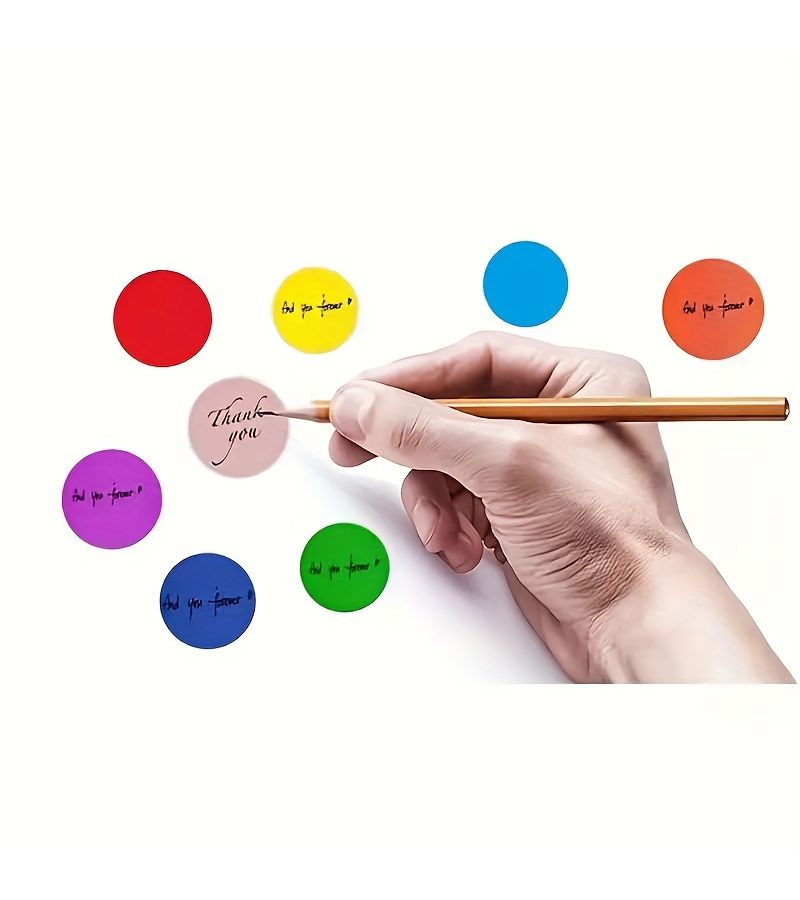 60 Pack Colorful Round Sticker Labels 1.57 Inch for Home Party Organization - Image 3