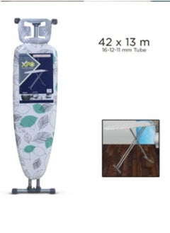 Ironing Board With Steam Iron Rest, Heat Resistant, Adjustable Height and Lock System