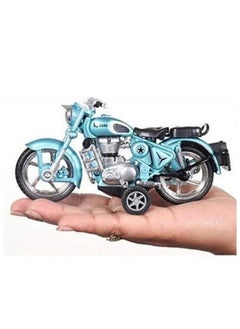 Centy CENTY Toys Pack of 2- The White Colour Police Chase with Sunroof and The Blue Colour Rugged Bike - Realistic Alloy Wheels and Realistic Design- Pull Back Action- Bike is Both Free Wheel and Pull Back  - Image 3