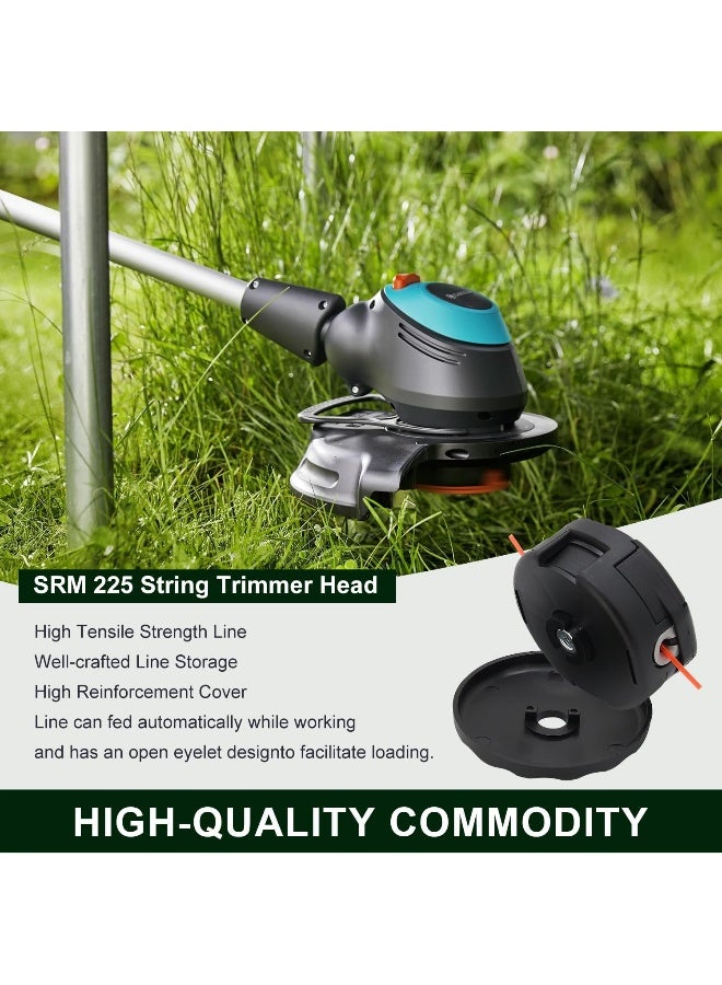 Brlyeeanze 2 Pack Srm-225 Trimmer Head - Image 5