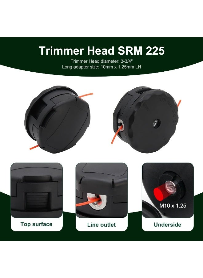 Brlyeeanze 2 Pack Srm-225 Trimmer Head - Image 3