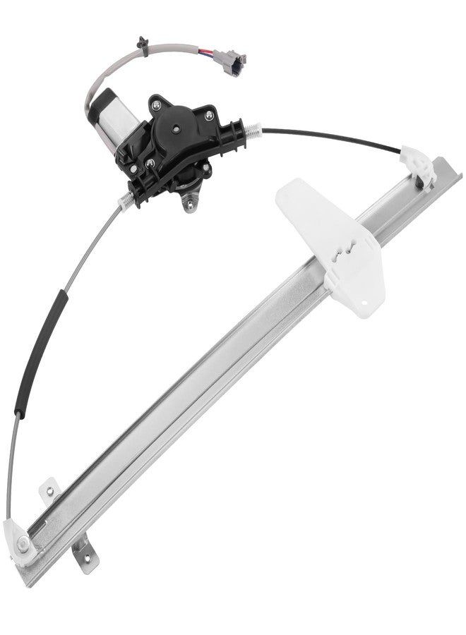 Obaee 748-981 Rear Right Passenger Side Power Window Motor and Regulator Assembly Compatible with Nissan Armada 2005-2015/ Nissan Titan 2004-2015/ Nissan Pathfinder Armada 2004, Replace OE 827207S000 - Image 1