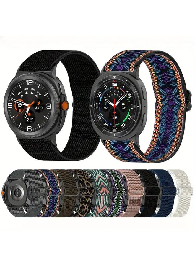 Dark Gray Breathable Sport Strap For Galaxy Watch 8 And 8 Classic Adjustable Durable - Image 1