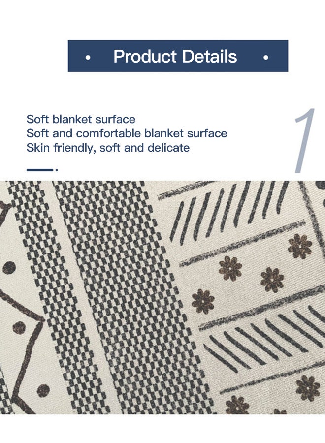 Sharpdo Thickened Washable Large Carpet for Household Full Bedroom Living Room 200*300cm - Image 4