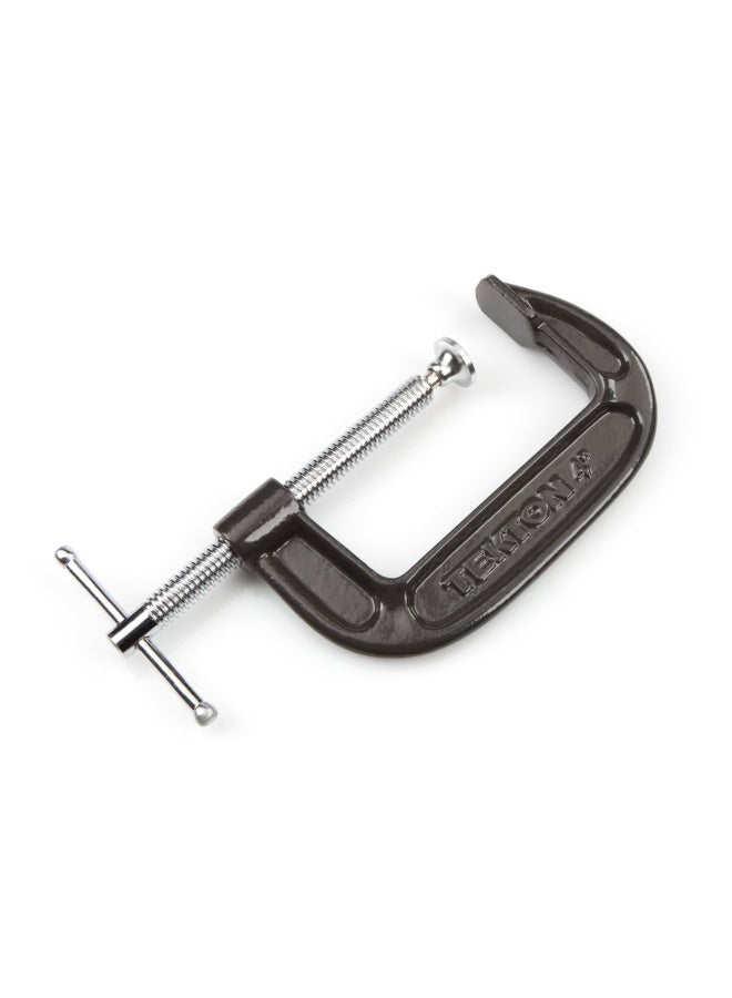 Tekton مشبك تيكتون 4 بوصة من الحديد القابل للتشكيل بفتحة فك 4 بوصة وعمق حلق 2 1 8 بوصة 4017 - Image 1