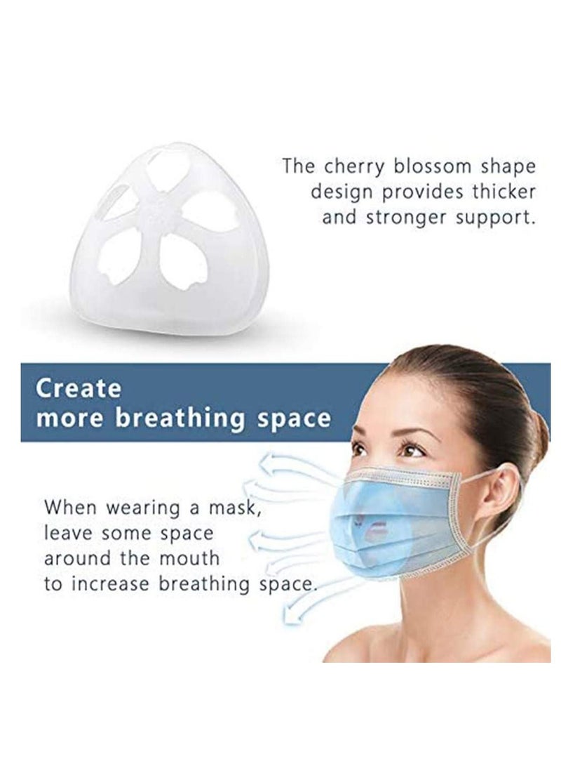Y&D Face Mask Inner Support Frame Homemade Cloth Cool Silicone Bracket More Space for Comfortable Breathing Washable Reusable Help Breathe Smoothly 8Pcs - Image 2