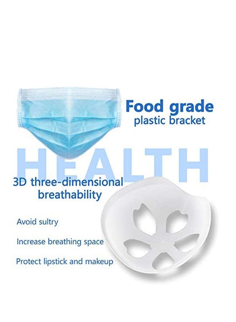 Y&D Face Mask Inner Support Frame Homemade Cloth Cool Silicone Bracket More Space for Comfortable Breathing Washable Reusable Help Breathe Smoothly 8Pcs - Image 5