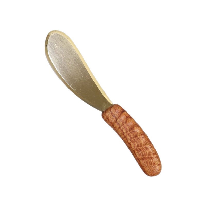 Rosewood Brass Guasha Scraper for Neck Shoulder Back Massage - Image 5