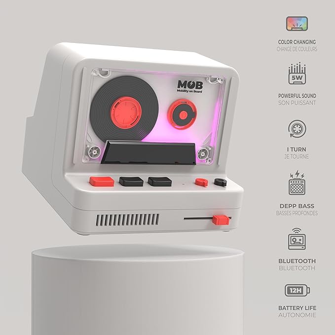 MOB Enceinte  RS-80 - Portable Bluetooth Speaker - Image 3