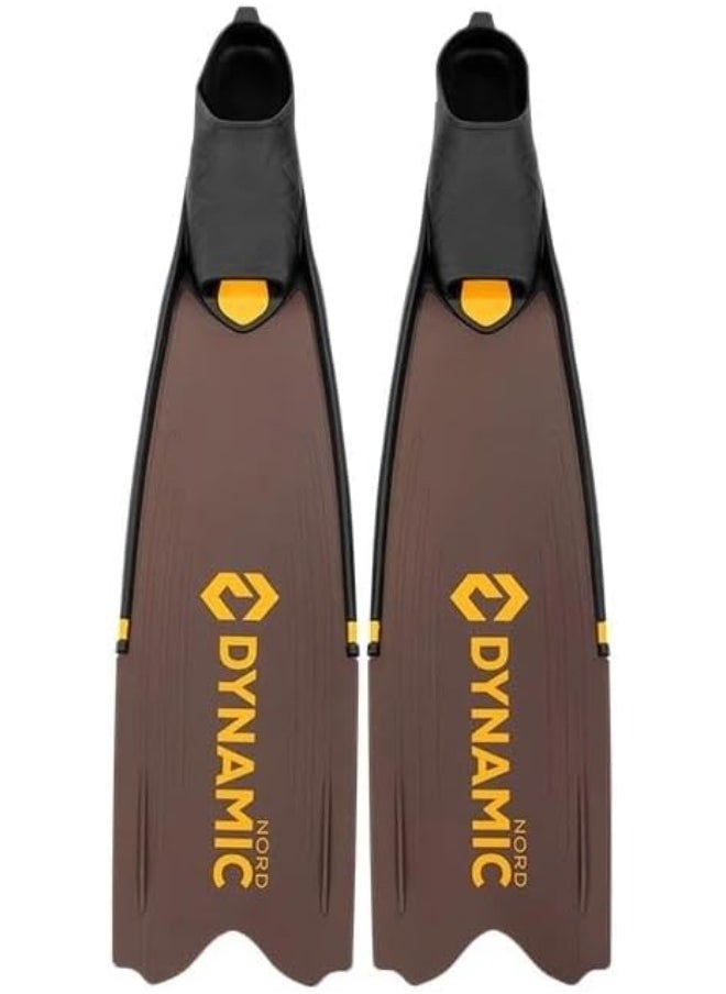 DYNAMICNORD DYNAMIC NORD FREEDIVING FINS AF-70 APNOE BROWN  - Image 1