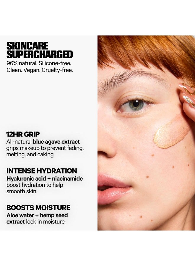 ميلك ميكب برايمر ميلك ميك أب هيدرو جريب + جلو، سريالي - 1 أونصة سائلة - برايمر مضيء يدوم طويلاً - يدوم حتى 12 ساعة - لجميع أنواع البشرة - نباتي، خالٍ من القسوة - Image 5