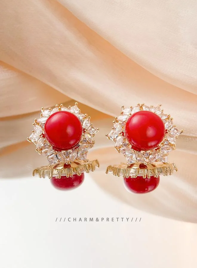 Take Two  Embellished Stud Earrings for Women | Best Price UAE