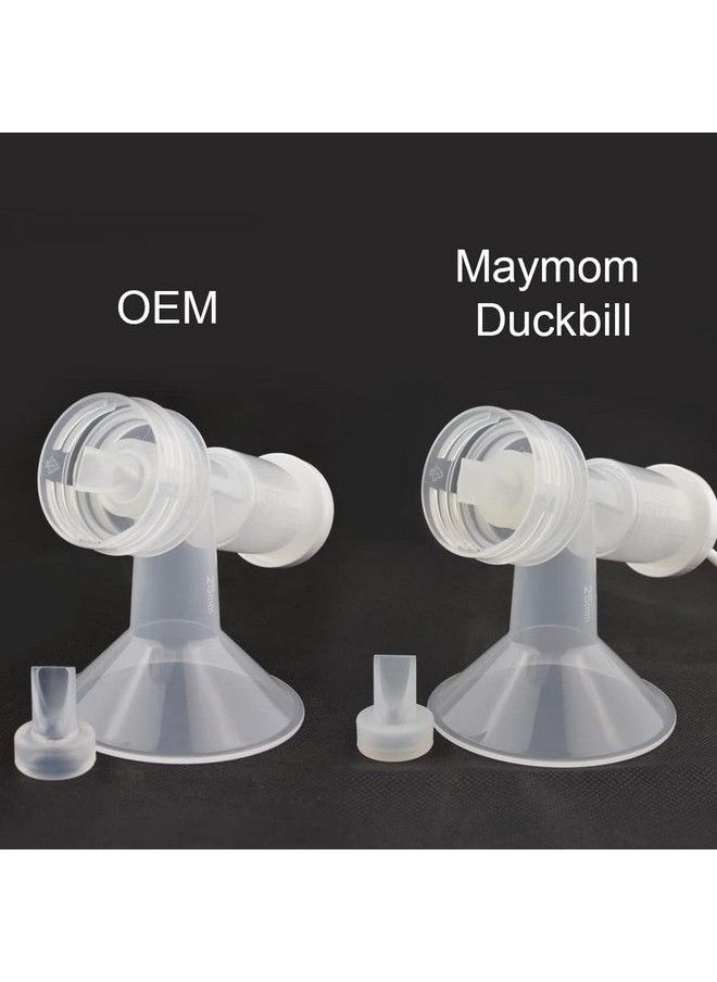 Maymom Pump Valve For Ameda Purely Yours Pumps; 6 Count Duckbills To Replace Ameda Pump Valves; Retail Packaging Factory Sealed; Compatible With Ameda Hygienikit Milk Collection System  - Image 4