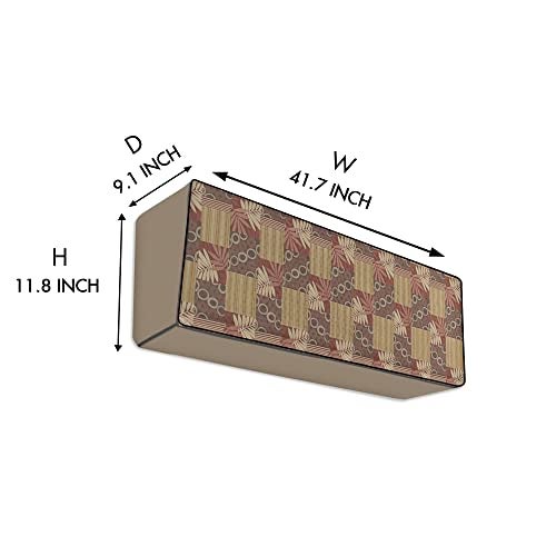 DREAM KING Polyester Waterproof & Dustproof 1.5 Ton To 2 Ton Capacity Split Indoor Ac Cover Suitable For Daikin (22X106X31) - Image 4